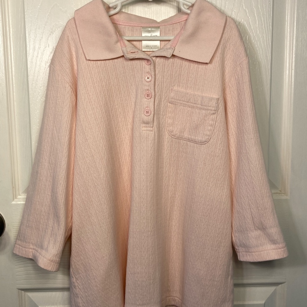 Pink button up - Picture 2 of 4